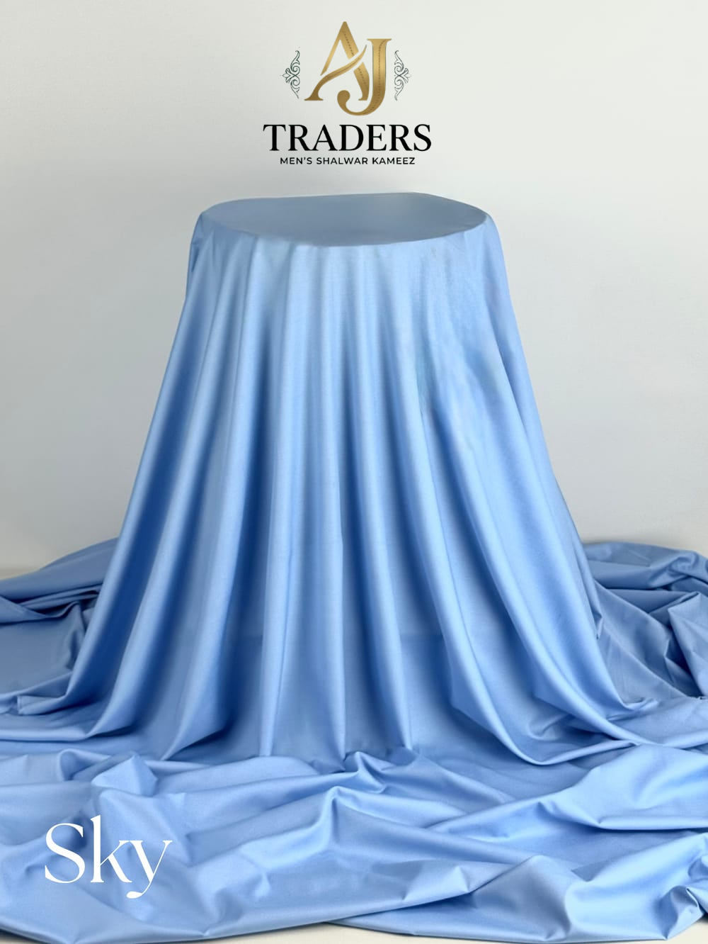 Premium Soft Periwinkle Blue Wash-and-Wear Fabric for Men