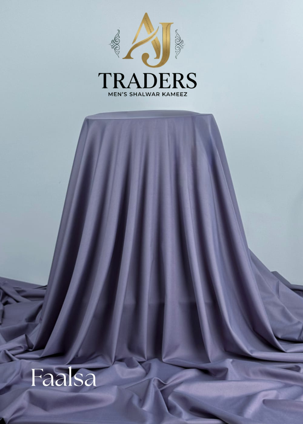 Muted Mauve (Pyazi) Wash-and-Wear Material for Formal Shalwar Kameez